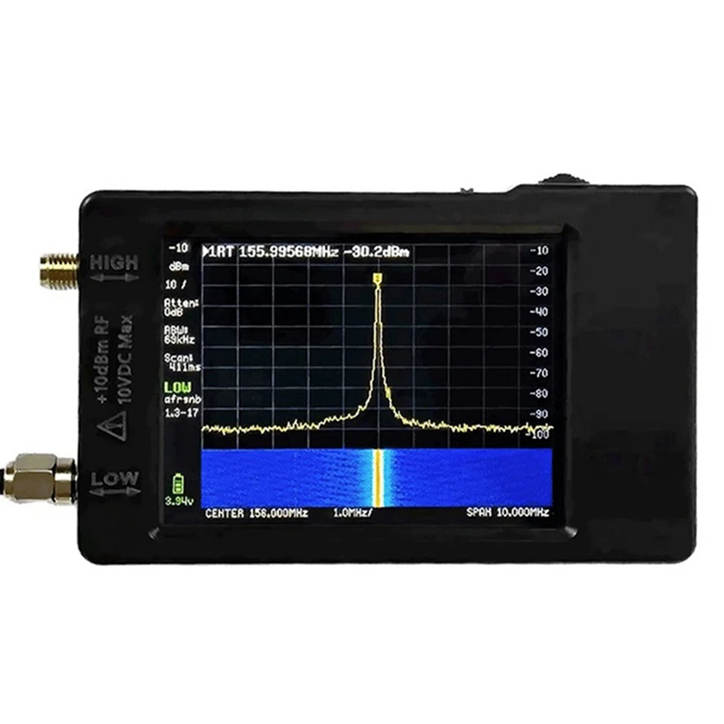 2,8-Дюймовый Портативный Анализатор Спектра 100 кГц-960 МГц С Сенсорным сопротивлением 320X240 Многофункциональный Анализатор, Простой в использовании