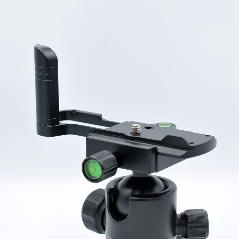 L-образный Кронштейн камеры, Быстроразъемная Пластина для Panasonic GX9/GX85/GX7II Основание Для Захвата Камеры Вертикальная Быстроразъемная L-образная Пластина Черного цвета