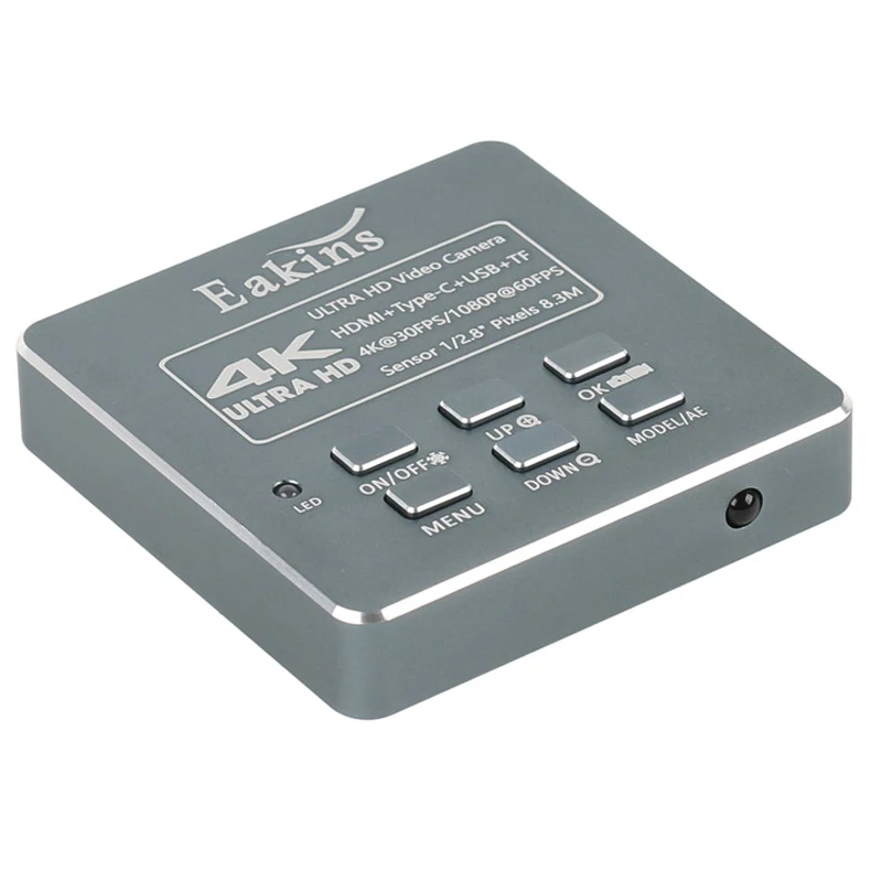 Sony IMX415 8.3MP 4K TF HDMI USB Type-c Электронный Окуляр Видеокамеры Для Пайки Печатных Плат Ювелирный Тринокулярный Стереомикроскоп