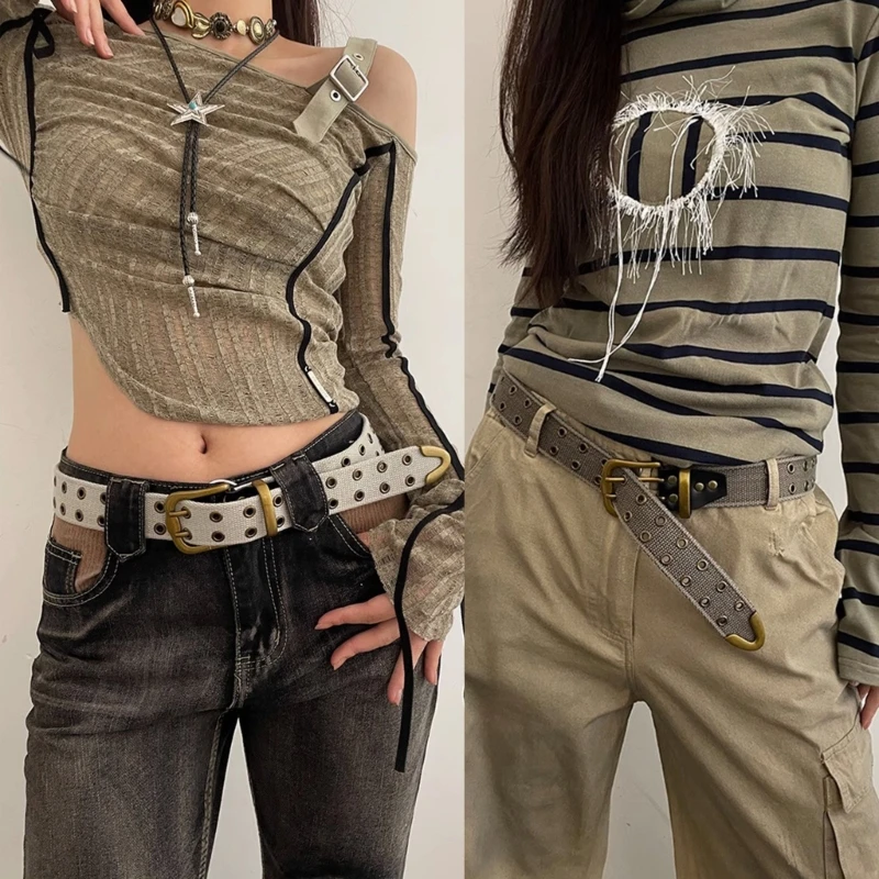 MXMB Fashion Hot Girls Женский поясной ремень с двойной пряжкой, пояс для пальто и джинсов