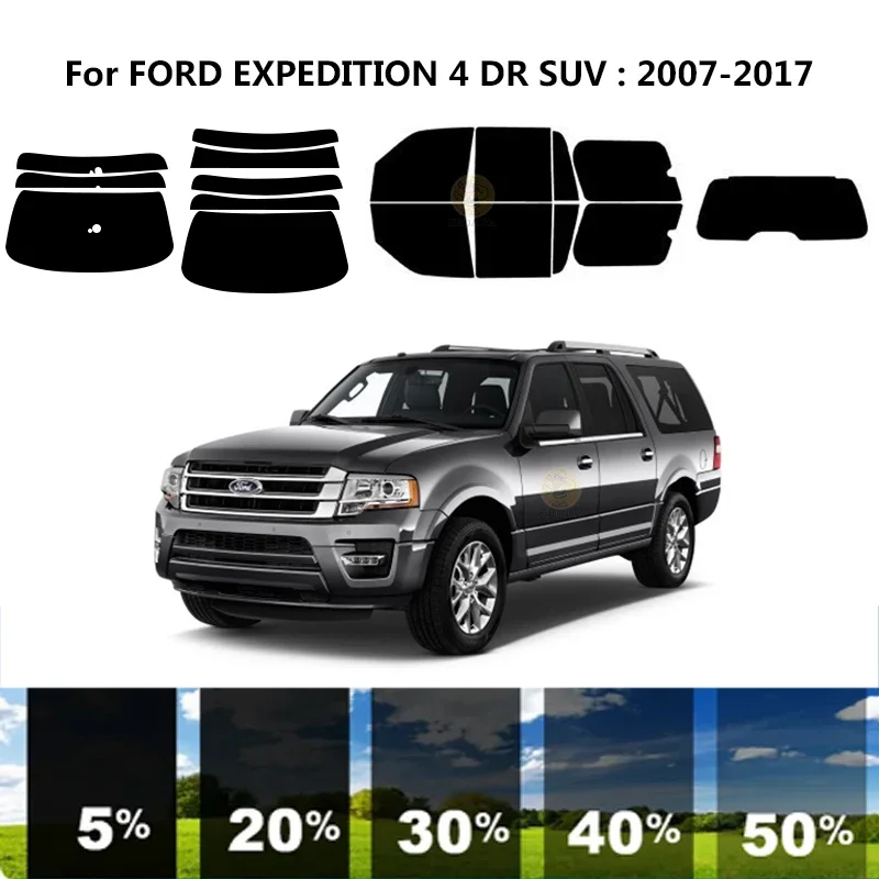 Комплект для УФ-тонировки автомобильных окон из нанокерамики для FORD EXPEDITION 4 DR SUV 2007-2017