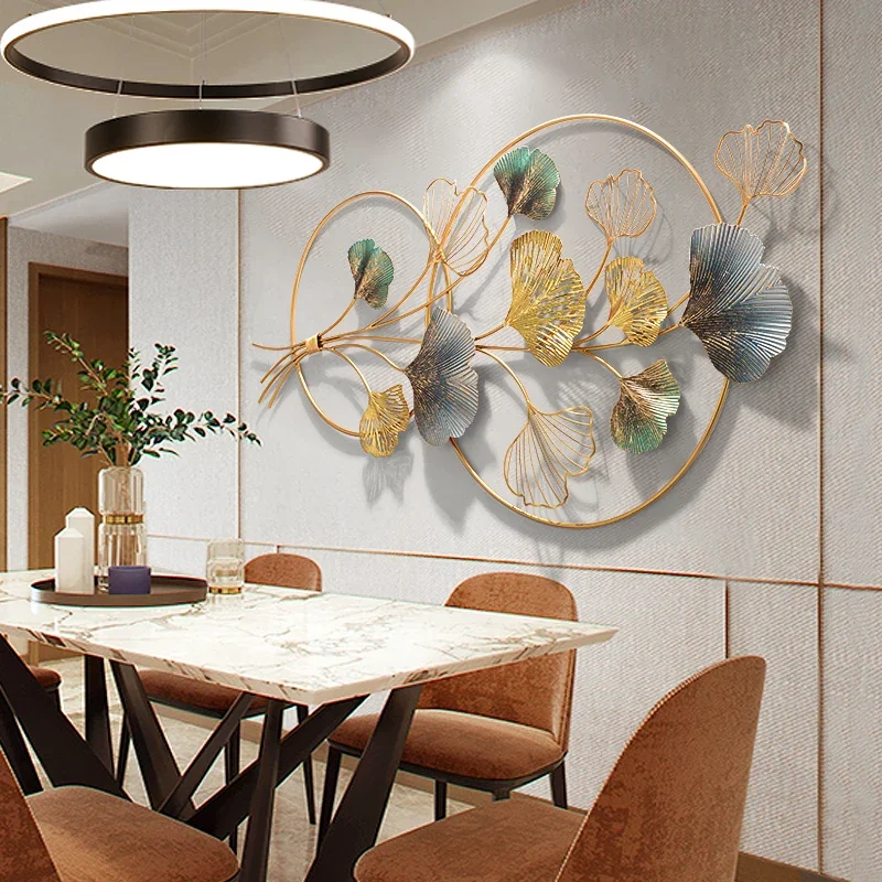 Креативное металлическое украшение стен диван для гостиной фоновая стена крыльцо трехмерный свет роскошь и железное искусство