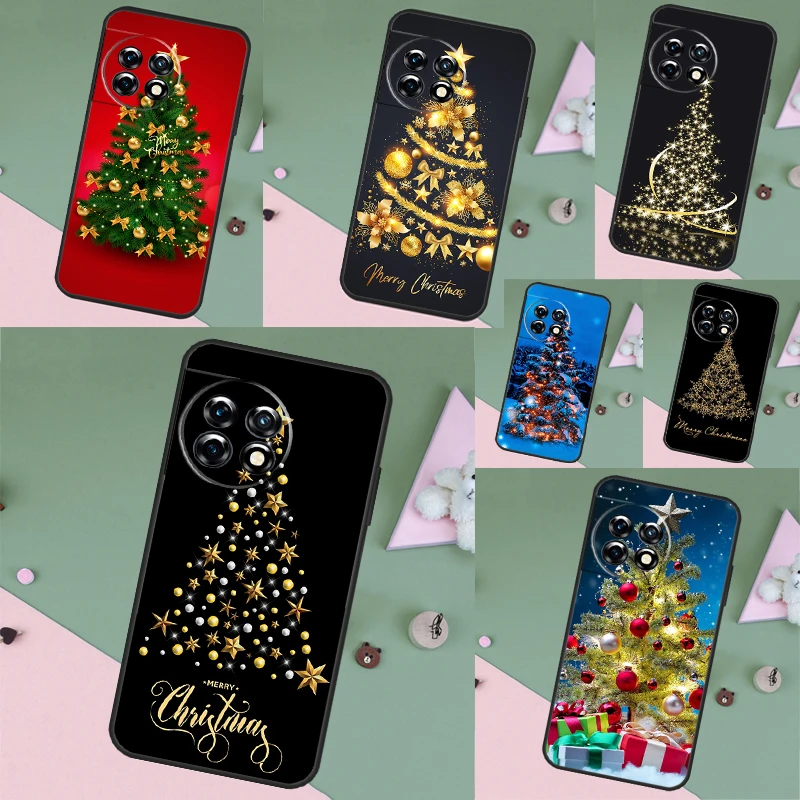 Чехол с Рождественской Елкой для OnePlus 10T 8T 9R 10R 8 9 10 Pro OnePlus 11 Nord 2T N10 N20 N30 CE 3 2 Lite