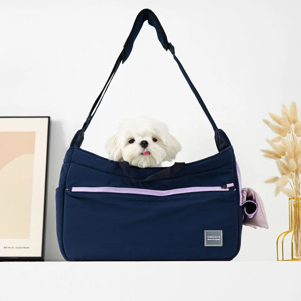 Милая сумка-переноска для домашних животных, дорожная сумка через плечо, деловые пакеты, Транспортная корзина для собак Samll среднего размера.