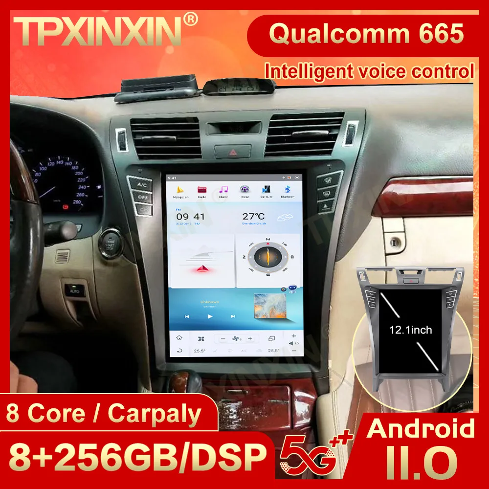 Tesl-Экран Для Lexus LS460 2006 2007 2008 2009 2010 2011 2012 Android Видеоплеер Авто Аудио Стерео Радиоприемник Головное устройство