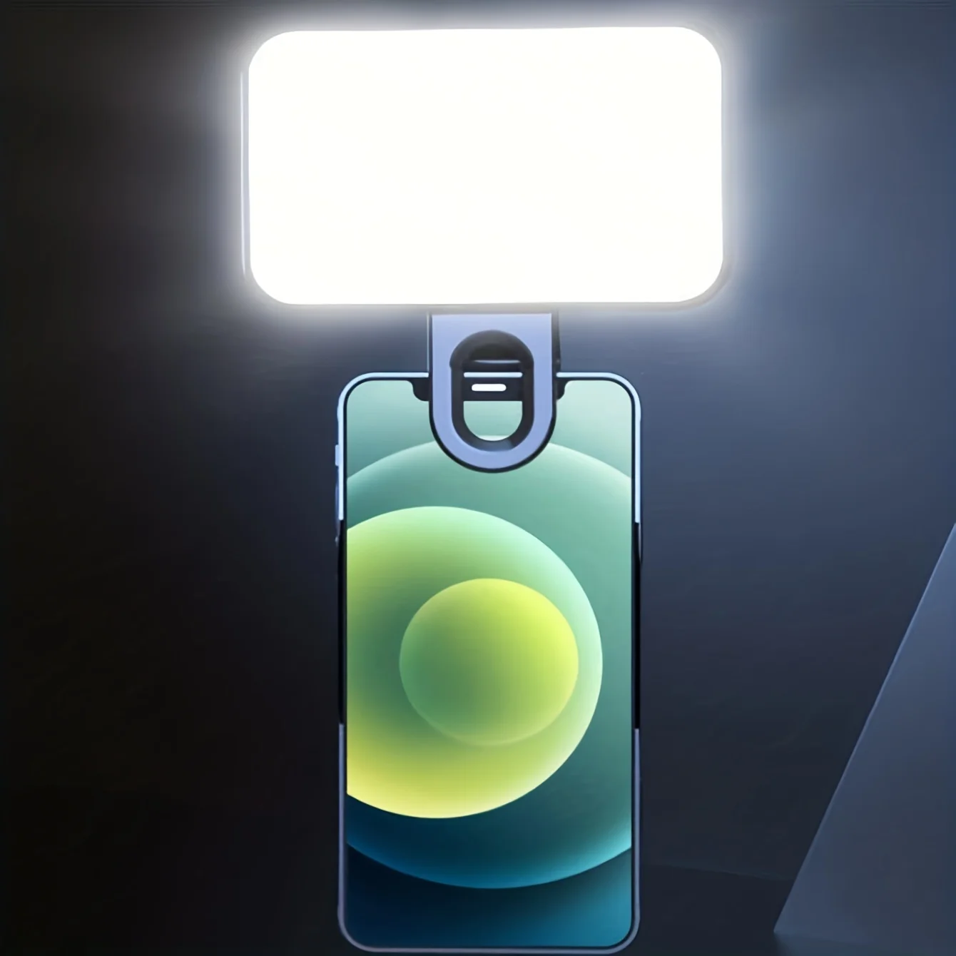 Портативный мини-светильник для селфи, перезаряжаемый, 3 режима, регулируемая яркость, клипса для мобильного телефона, Компьютерный светильник для заливки