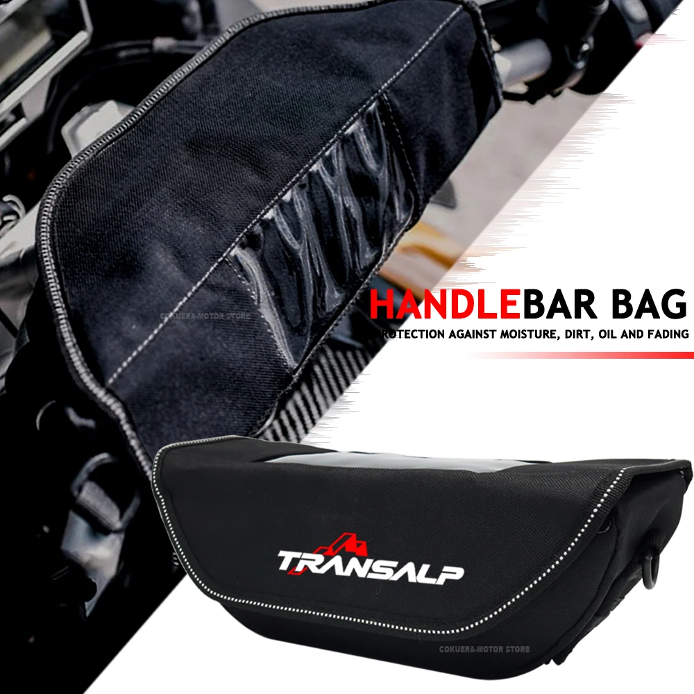 Для Honda XL750 Transalp 2023-XL650 XL 750 650 Мотоциклетная водонепроницаемая и пылезащитная сумка для хранения руля