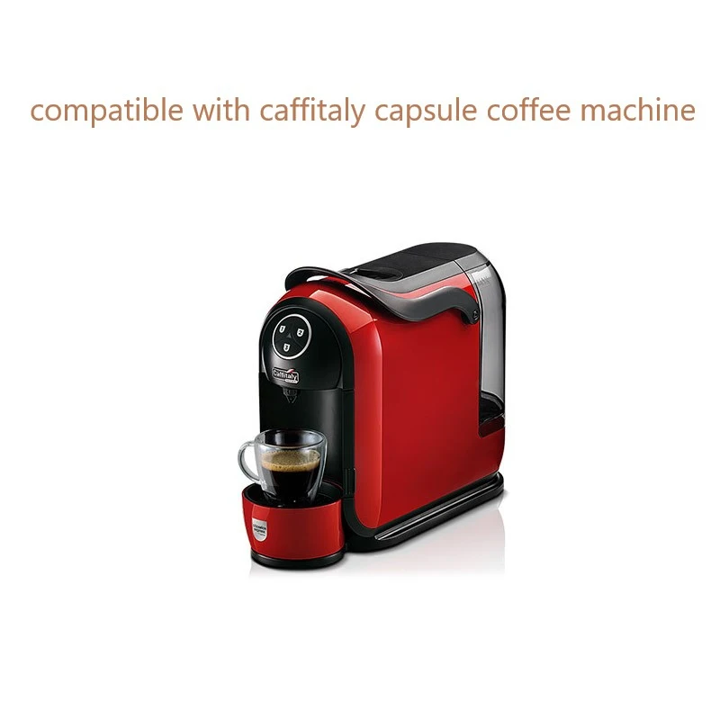 Портативный Caffitaly, прочный, экологичный, высшего качества, идеально подходит для любителей кофе на ходу, Многоразовый портативный фильтр для кофе многоразового использования