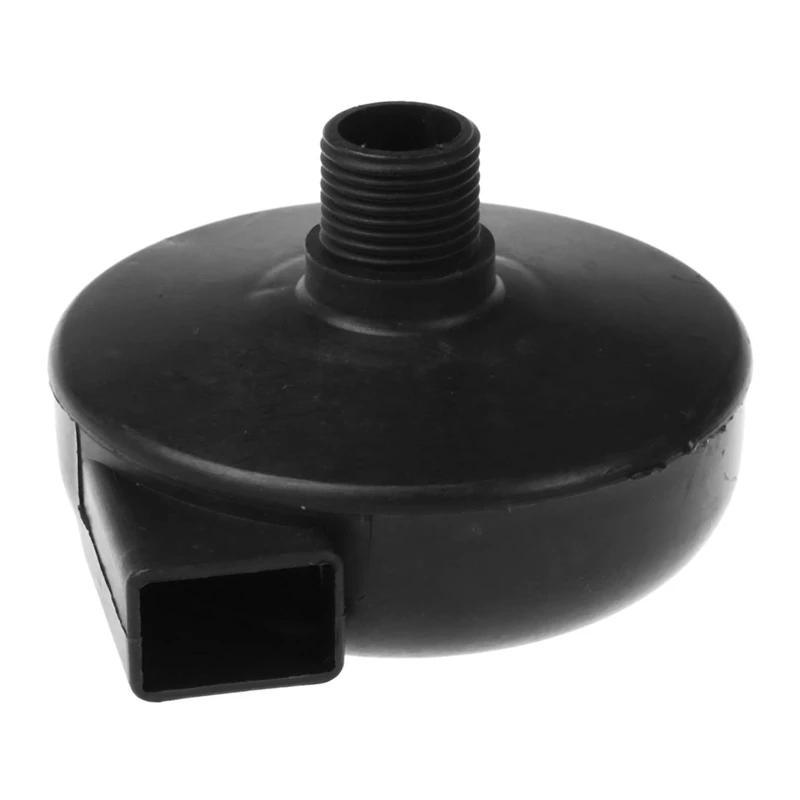 4X PT 1/2, мужской, воздушный фильтр компрессора из черного пластика