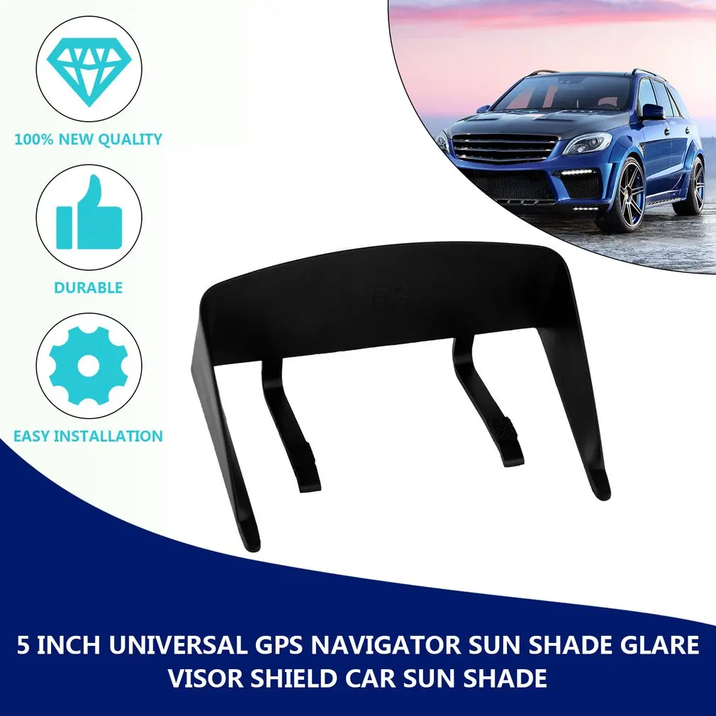 5-дюймовая навигация автомобильный GPS солнцезащитный козырек Антиаксессуары запчасти Солнцезащитный козырек gps солнечный зонт навигатор