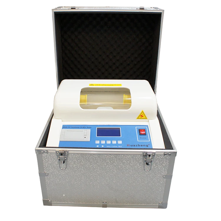 Измеритель диэлектрической прочности трансформаторного масла Huazheng, тестер BDV, набор для тестирования пробивного напряжения изоляционного масла