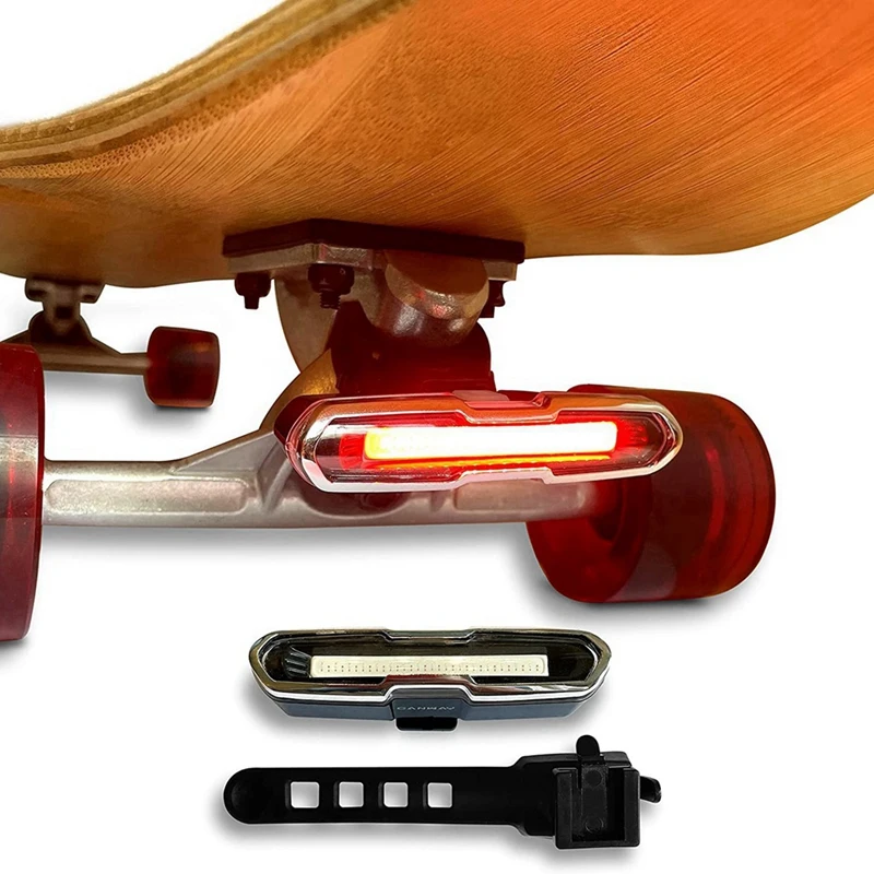 2x светодиодные свет скейтборд лонгборд скейтборд фонари фонари устанавливается на любые велосипеды лонгборды самокаты фары