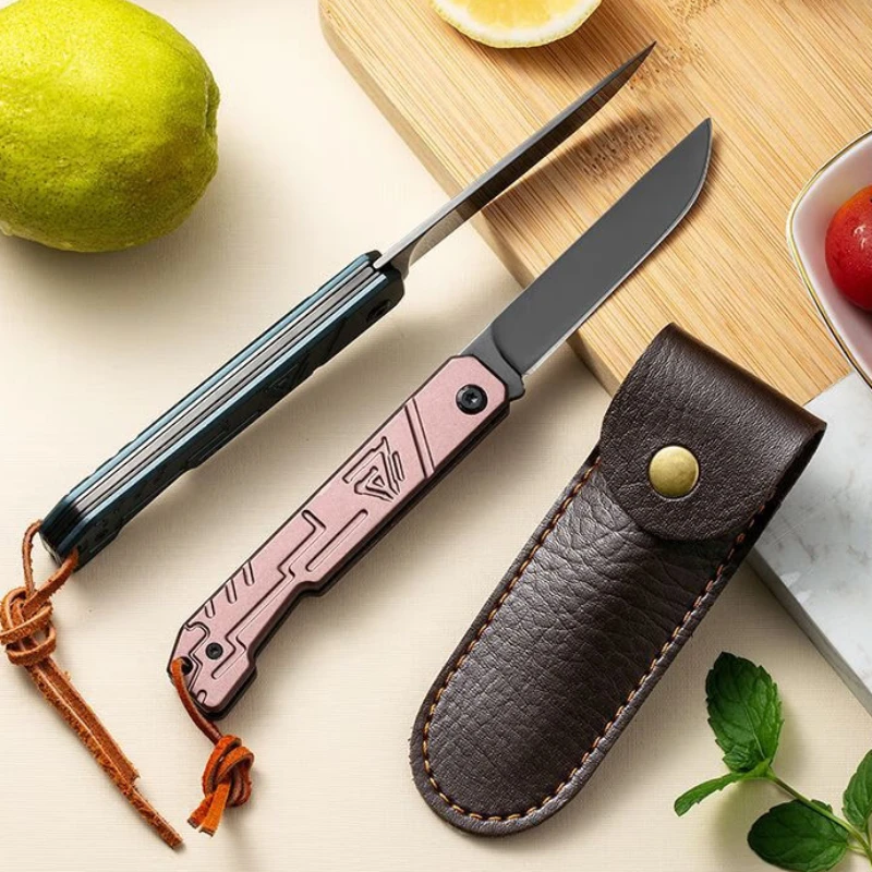 1 шт. высококачественный складной нож, острый разделочный нож высокой твердости, нож для фруктов на открытом воздухе, специальный нож для барбекю в кемпинге