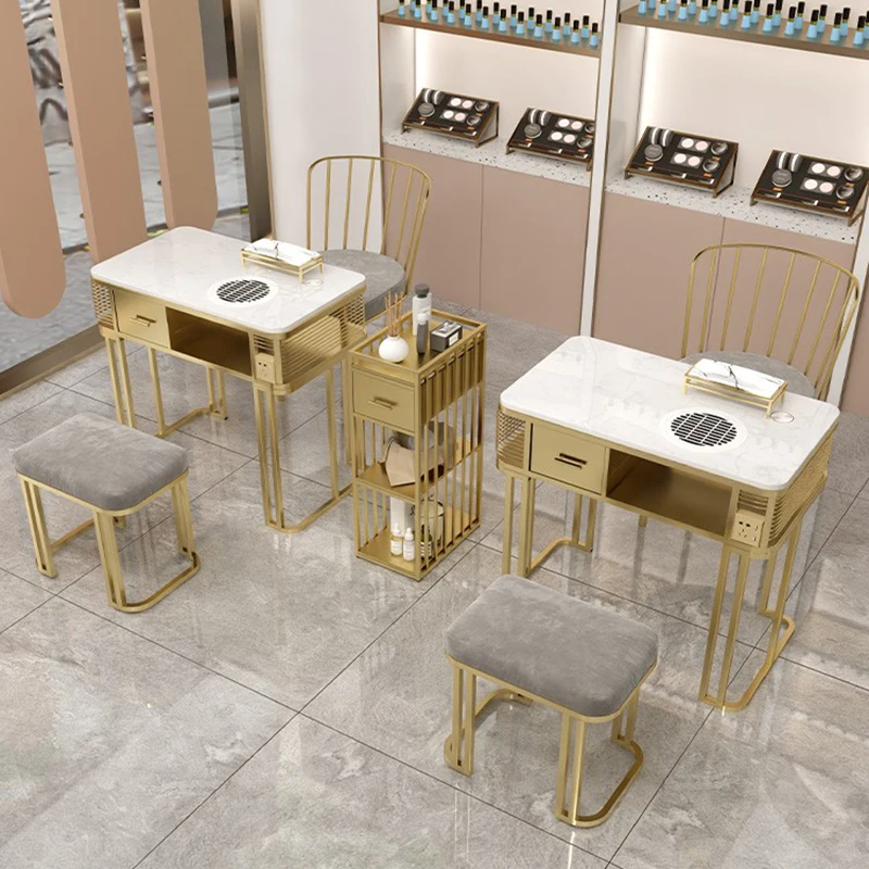 Профессиональный Маникюрный стол для эстетической женской красоты, Стол для ногтей, Педикюрный Протез Mesa Manicura, Мебель для маникюрного салона LJ50MT