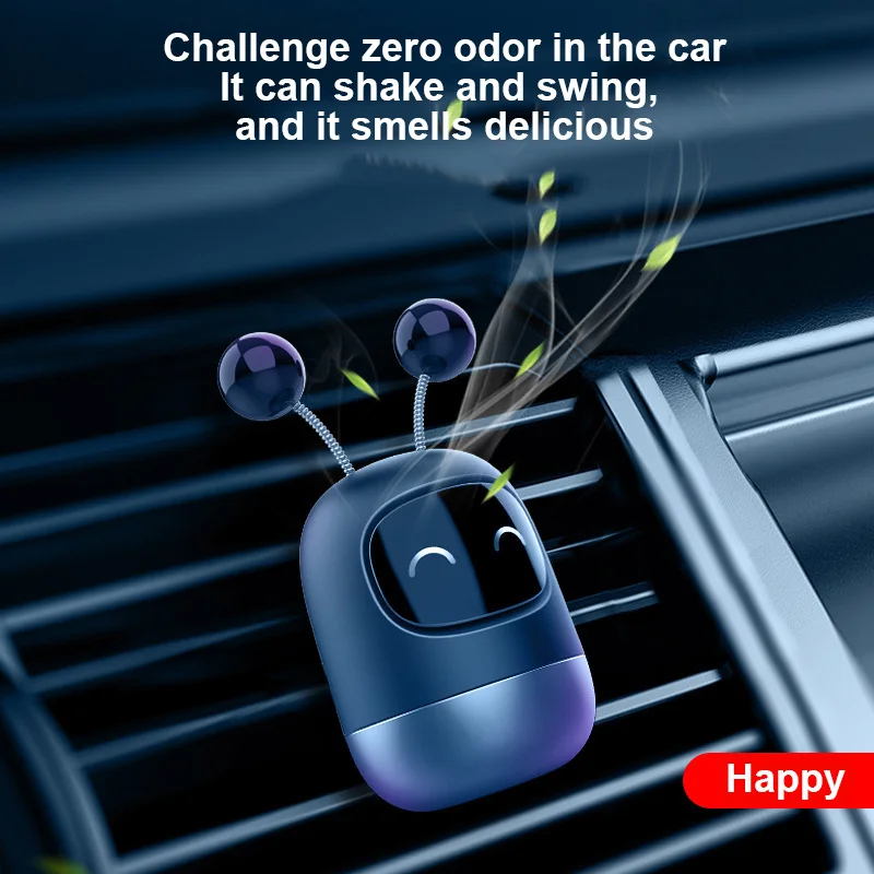 Автомобильный Освежитель воздуха Xiaomi Youpin Auto Mini Robot Vent Clip Ароматизатор Parfum Вентиляционное Отверстие Ароматерапия салона автомобиля
