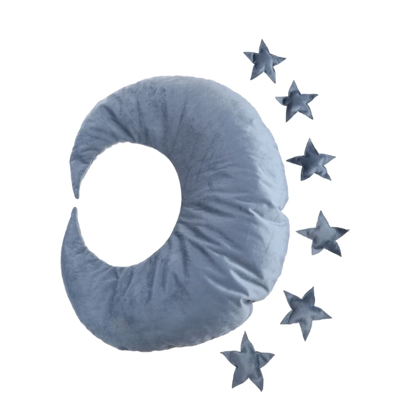 Набор подушек для позирования ребенка в виде Луны, реквизит для фотосъемки новорожденных, аксессуары для дропшиппинга