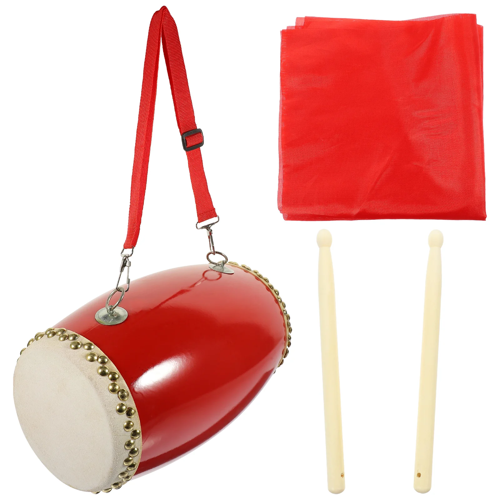 Музыкальные инструменты для малышей 1-3 лет, поясной барабан из воловьей кожи, забавные торжества для взрослых