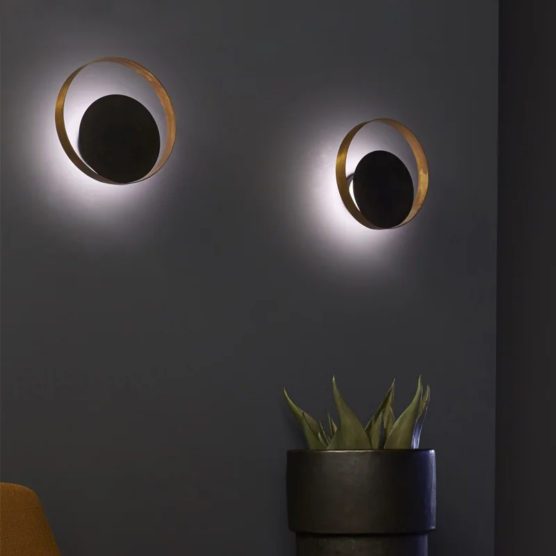 Wyj Уличный настенный светильник для спальни в индустриальном стиле Ретро, американский минимализм