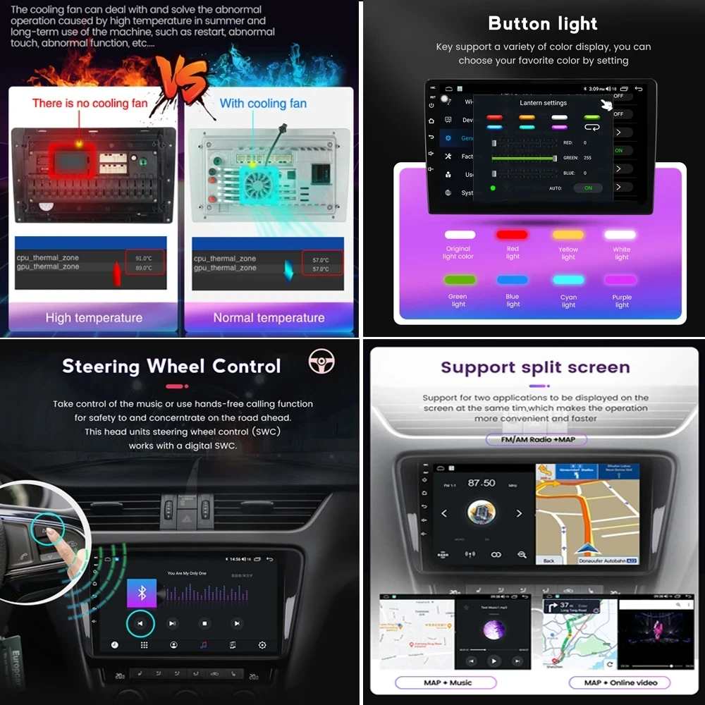 Android Для VOLVO C30 S40 C70 2006-2012 Автомобильное Видео Carplay Nevigation GPS Радио Авторадио Мультимедийный Плеер WiFi Процессор Головное устройство