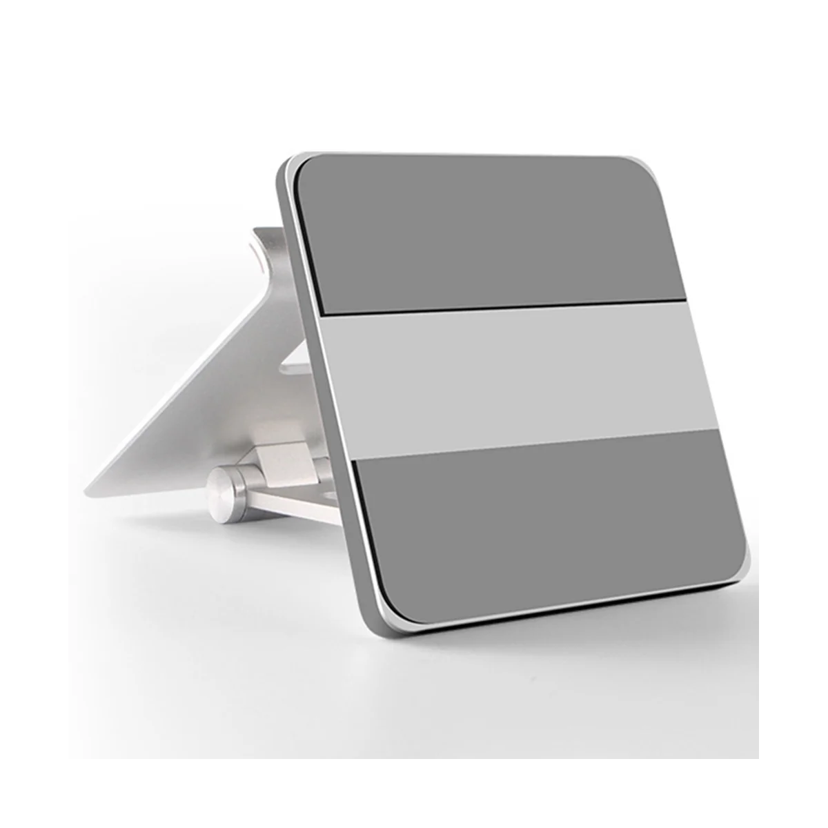 Портативная подставка для телефона, подставка для смартфона из алюминиевого сплава, настольный планшет, металлический держатель для мобильного телефона для планшета Pad-серый