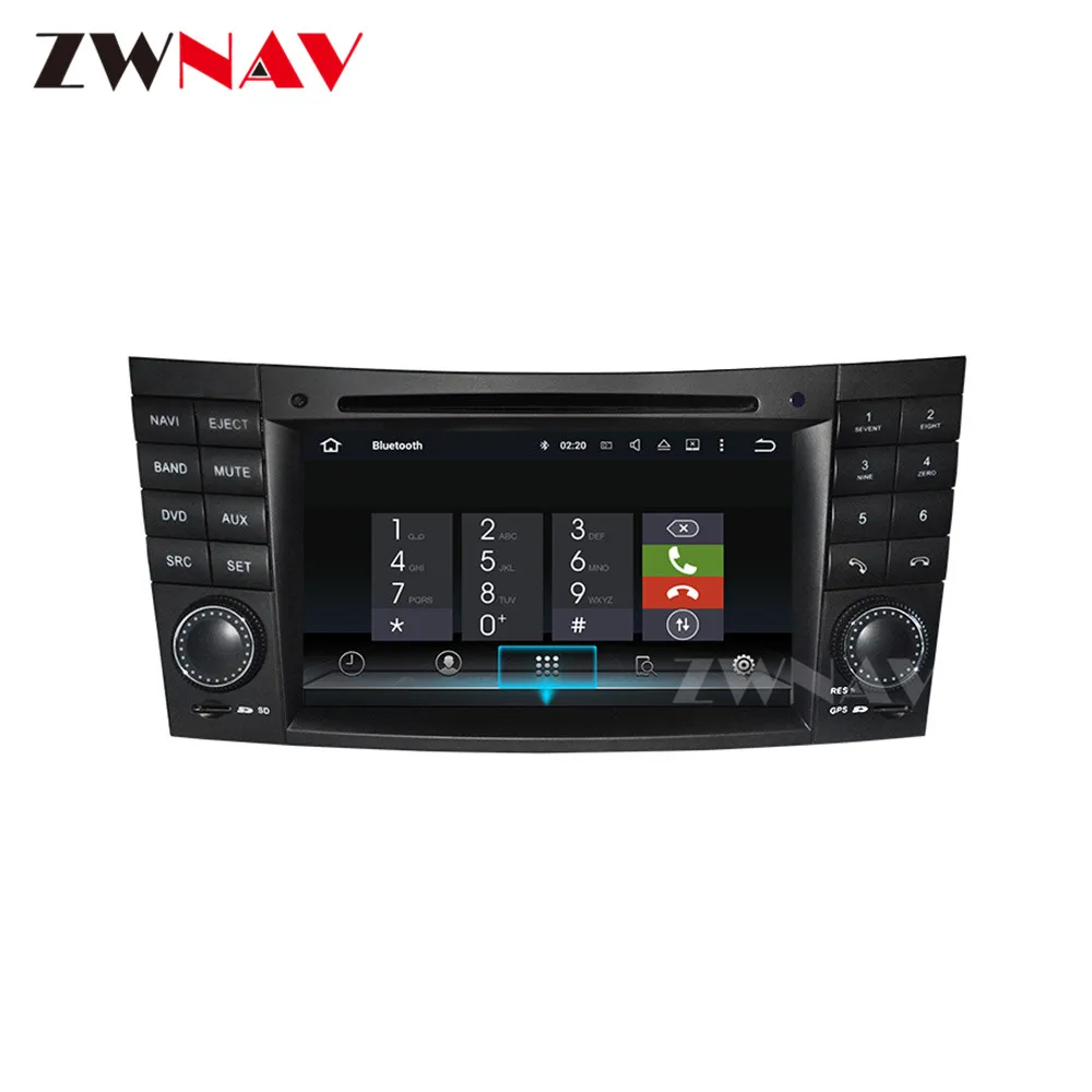 Для Benz E W211 2002-2008 CLS W219 2004-2011 CLK W209 Android Автомагнитола 2 Din Carplay Автомобильный Экран Мультимедиа Авто GPS DSP