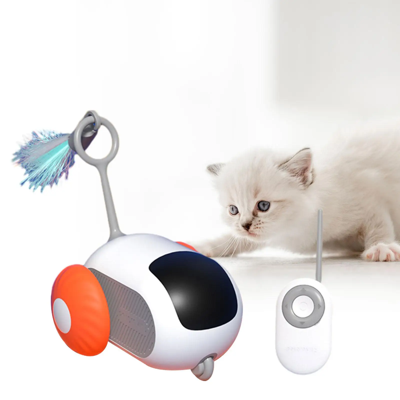 Товары для домашних животных-тизеры для кошек Перемещение Удовлетворяет потребности котенка В упражнениях, погоня за самоиграющей роботизированной электрической игрушкой для кошек, электронной игрушкой для котенка