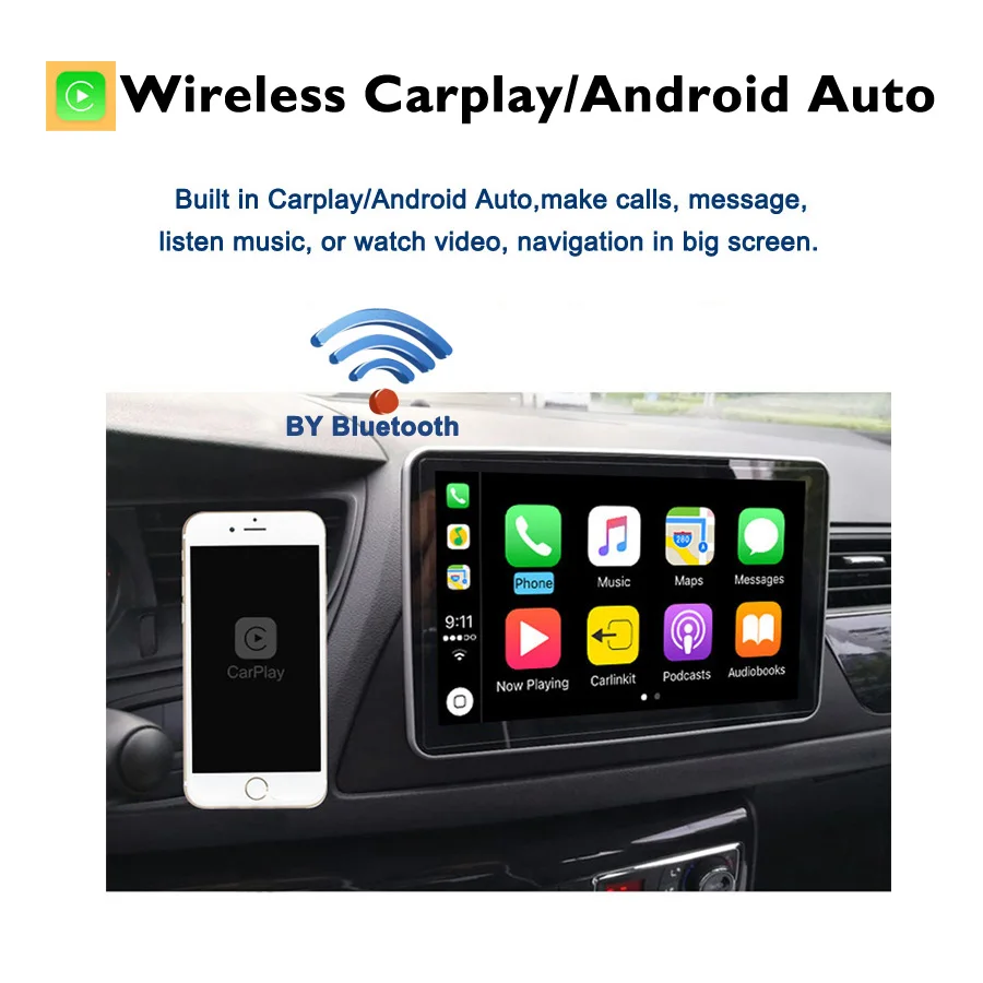 IPS 360 Камера Carplay 6G + 128G Android 11,0 Автомобильный DVD-плеер GPS WIFI Bluetooth 5,0 RDS Радио Для MITSUBISHI LANCER IX 2006-2010