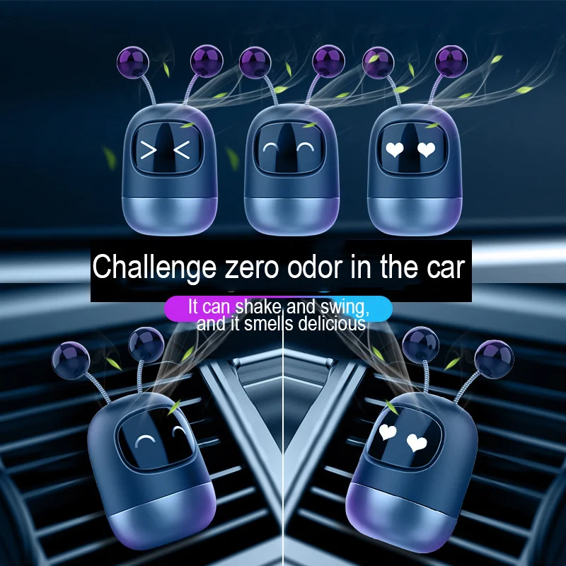 Автомобильный Освежитель воздуха Xiaomi Youpin Auto Mini Robot Vent Clip Ароматизатор Parfum Вентиляционное Отверстие Ароматерапия салона автомобиля