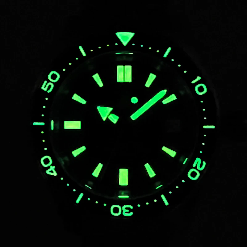 Тактическая Лягушка 62MAS Diver Мужские Часы 44 мм Черный Циферблат Из Нержавеющей Стали 200 м NH35 Diver Watch Автоматические Механические Часы Для Мужчин