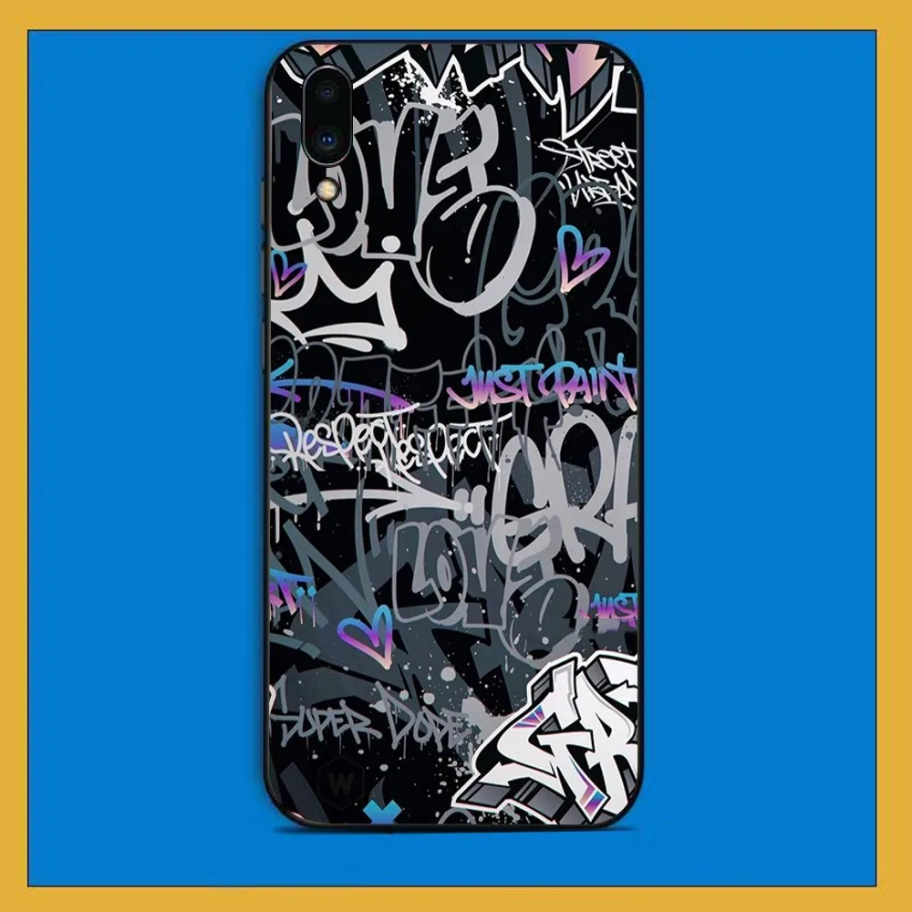 Художественный чехол Для телефона с рисунком Граффити Huawei Y9 6 7 5 Prime Enjoy 7s 7 8 plus 7a 9e 9plus 8E Lite Psmart Shell