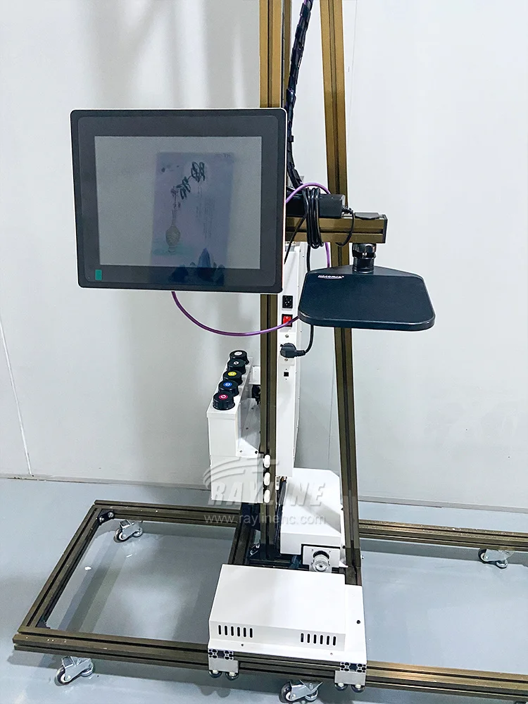 Машина для прямой покраски стен с 3D Эффектом УФ-печати Вертикальных Стен с головкой tx800/4720 для печати на Стекле Керамической Плитки
