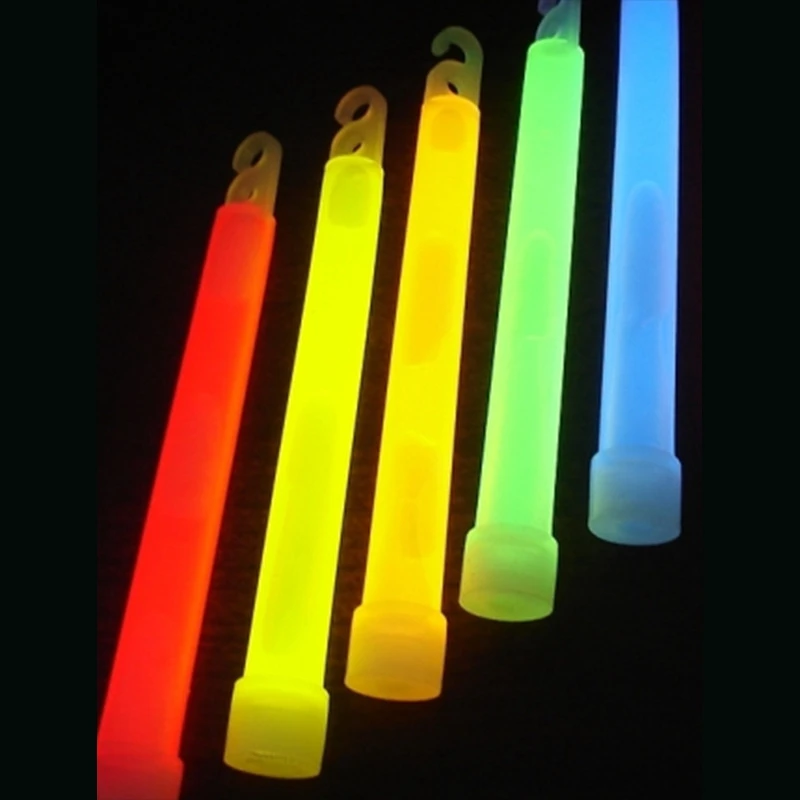 1 комплект флуоресцентных палочек для свечения при ходьбе и пешем туризме в кемпинге на открытом воздухе Аварийные принадлежности