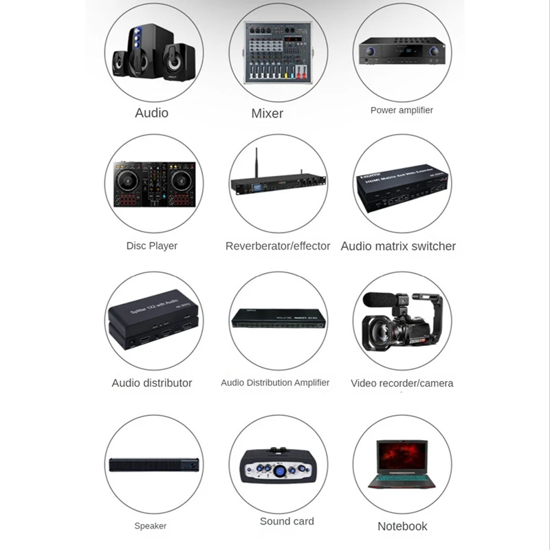 1 шт. Аудио Кабель для двусторонней взаимной записи, кабель-адаптер для прямой передачи данных ПВХ + ПУТ + металл