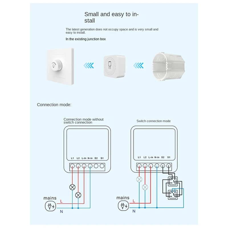 1 ШТ Tuya Smart Wifi Switch Модуль Jog Самоблокирующееся Реле Голосового Управления Alexa Google Home 16A APP Remote Control