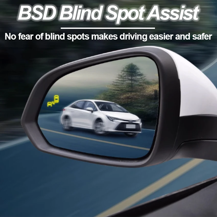 Система Обнаружения Радаром Зеркала Слепой зоны Автомобиля для Land Rover Evoque 2016-2023 BSA BSM BSD Ассистент Мониторинга Вождения
