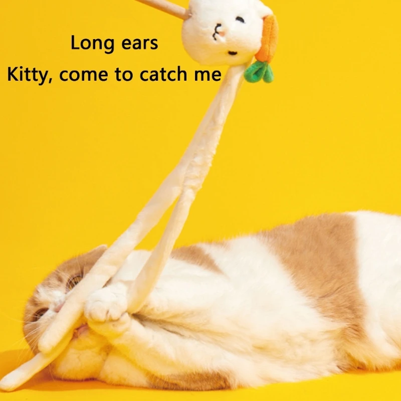 Игрушка-тизер для котенка, палочка для кошки, Интерактивная игрушка для кошки, игрушечная палочка для кошки, забавный тизер, Самоиграющая кошачья мята, игрушка-тизер для кошки