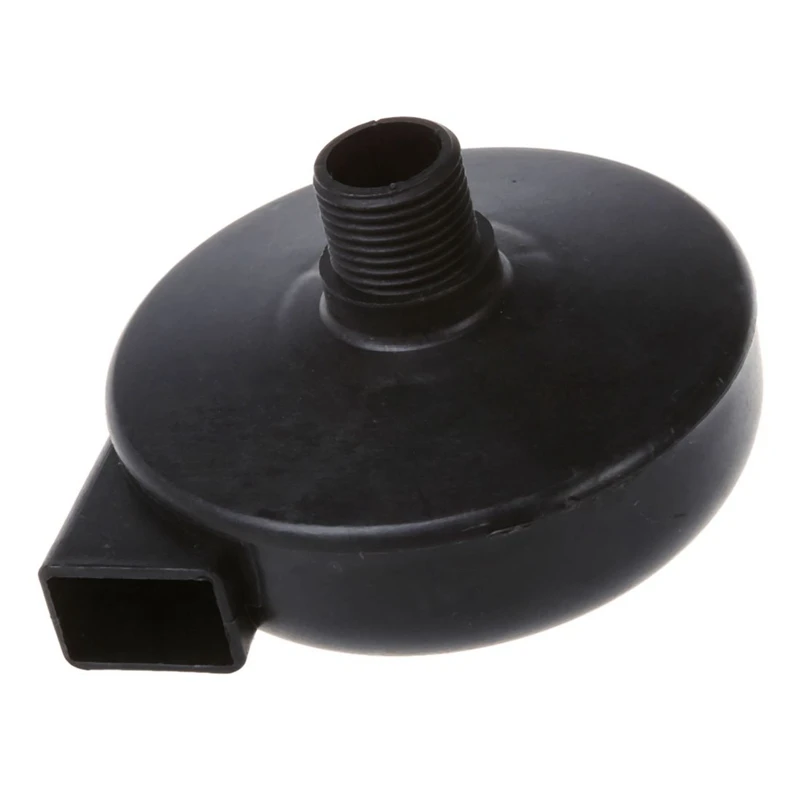 4X PT 1/2, мужской, воздушный фильтр компрессора из черного пластика