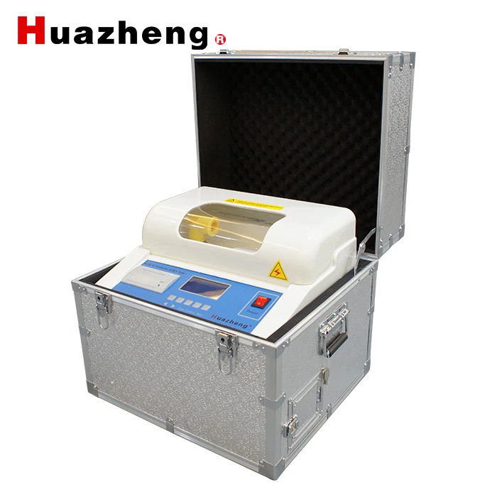 Измеритель диэлектрической прочности трансформаторного масла Huazheng, тестер BDV, набор для тестирования пробивного напряжения изоляционного масла
