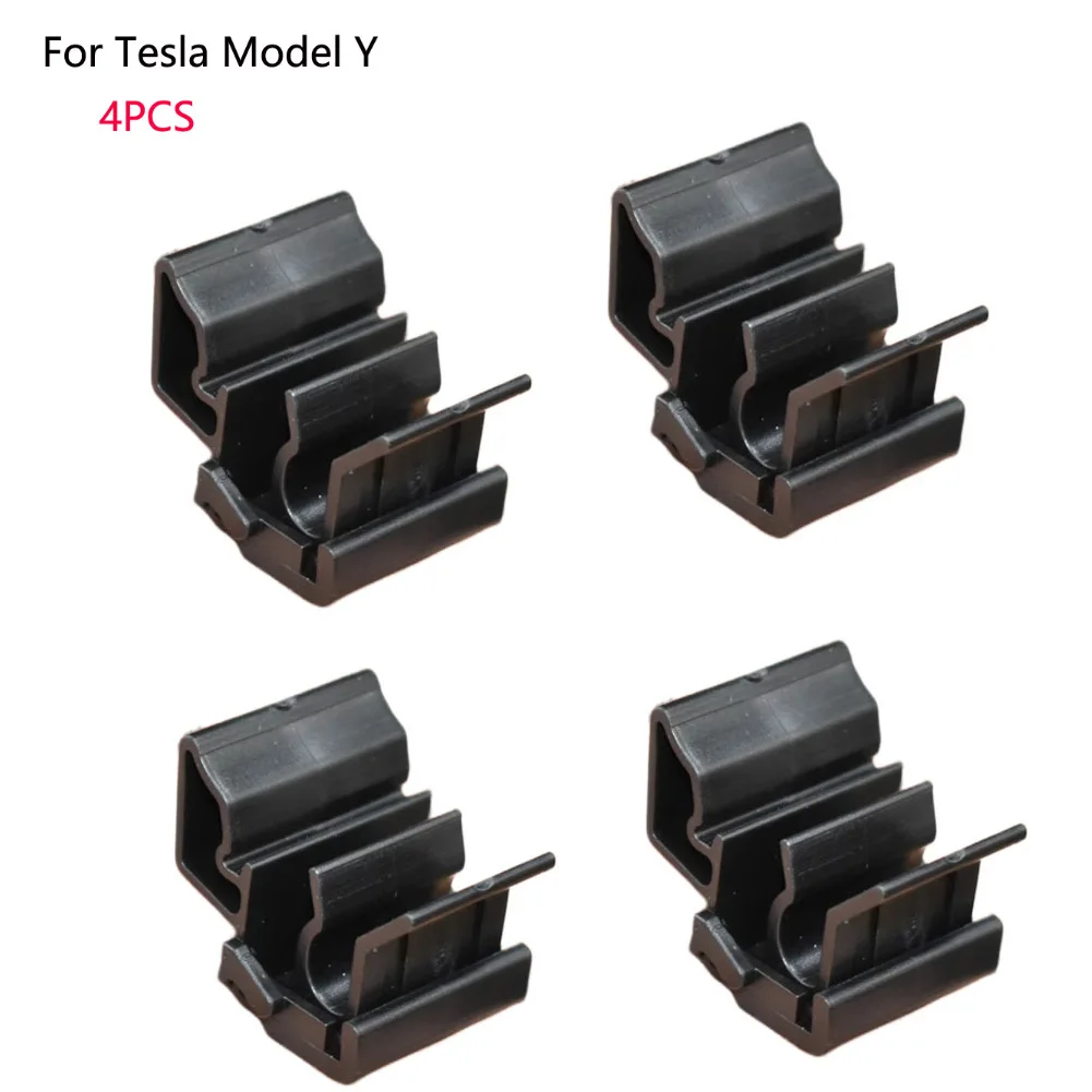 Повысьте безопасность и долговечность вашего автомобиля для Tesla Model Y 20 21 с помощью 4 зажимов для переднего бампера, коробки, пряжки, капота и багажника