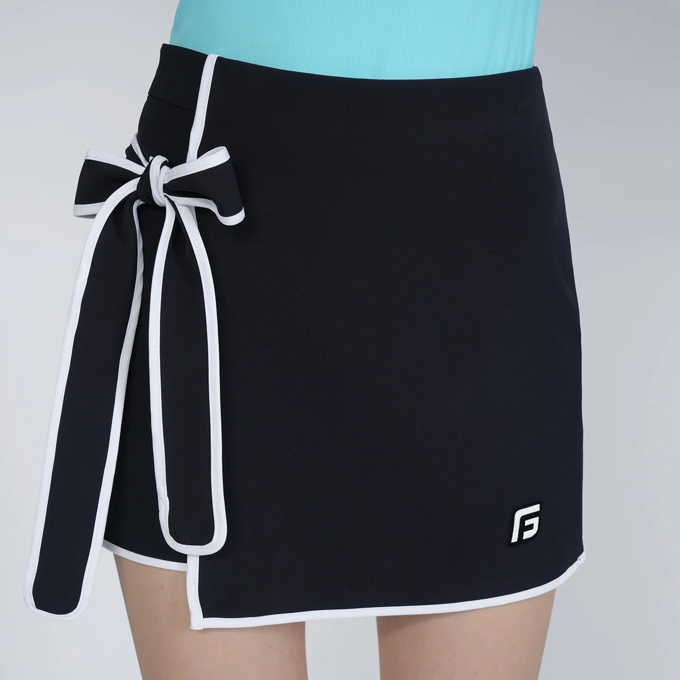 Гольф для девочек-гольфистов, Теннис, Гольф, Короткая юбка-кюлот, Асимметричные шорты, дизайн бокового ремня с высокой талией, Короткая юбка