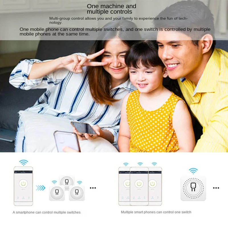 1 ШТ Tuya Smart Wifi Switch Модуль Jog Самоблокирующееся Реле Голосового Управления Alexa Google Home 16A APP Remote Control
