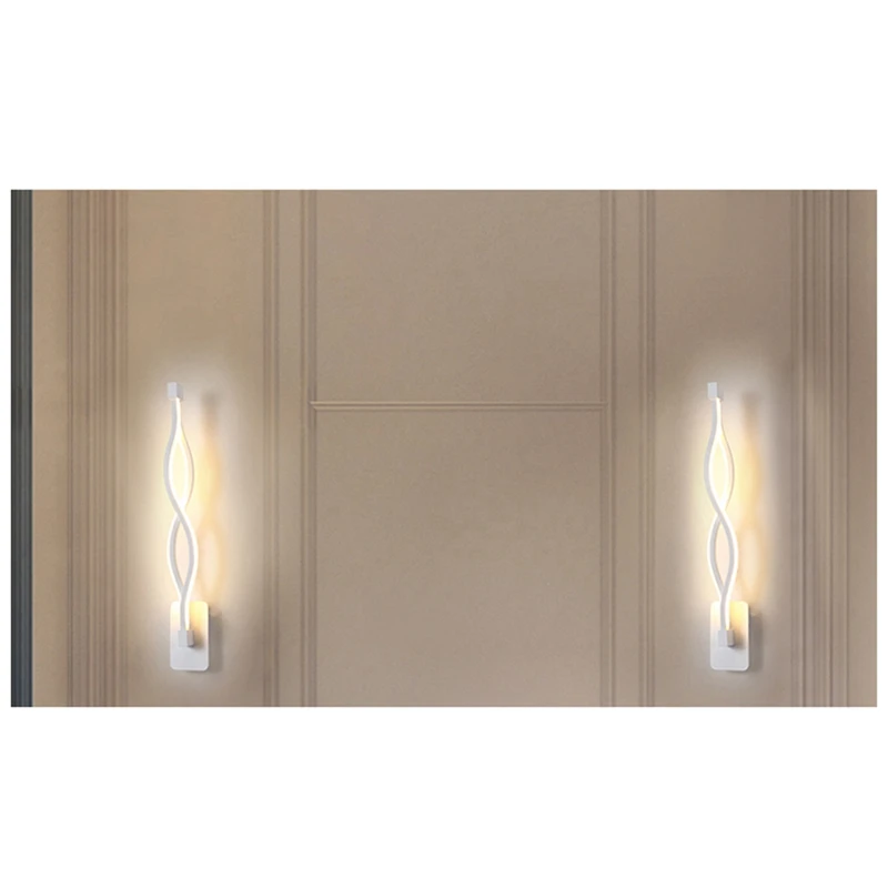 1 шт. Прикроватный светильник для гостиной и спальни, светодиодная лампа для помещений, украшение для освещения прохода, черный