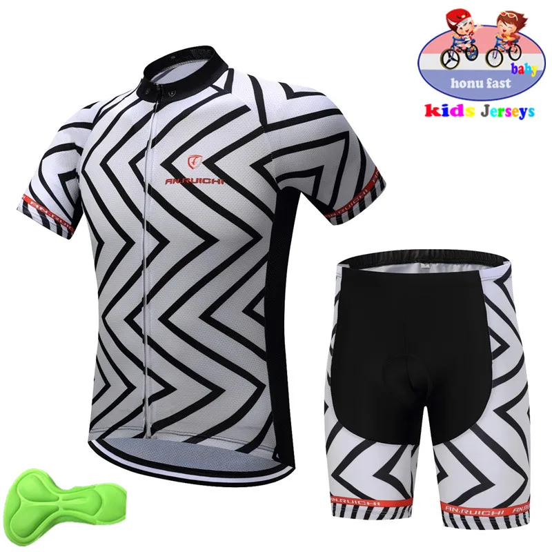 2023 Team Быстросохнущий детский комплект из велосипедной майки с коротким рукавом, Детская Дышащая велосипедная одежда, Летняя велосипедная одежда для мальчиков, Велоспорт