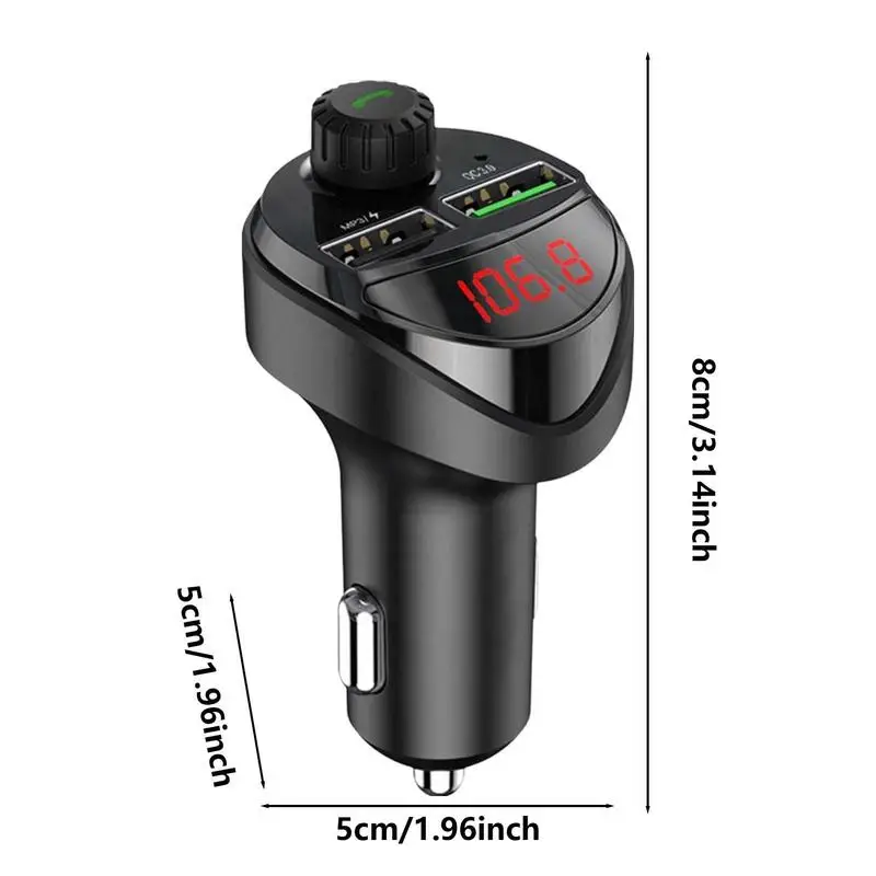 Автомобильное зарядное устройство Автомобильный адаптер быстрого USB-зарядного устройства Быстрая зарядка Автомобильное зарядное устройство блок быстрой зарядки питания Удобный и прочный для внедорожника автобуса