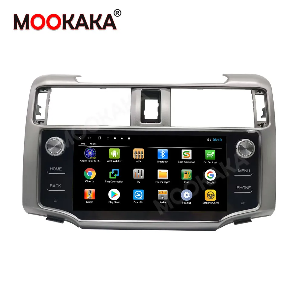 для Toyota 4 Runner 2009-2017 Android 10 128 ГБ Автомобильный Мультимедийный Плеер GPS Навигация Авто Радио Аудио Стерео Головное Устройство Carplay