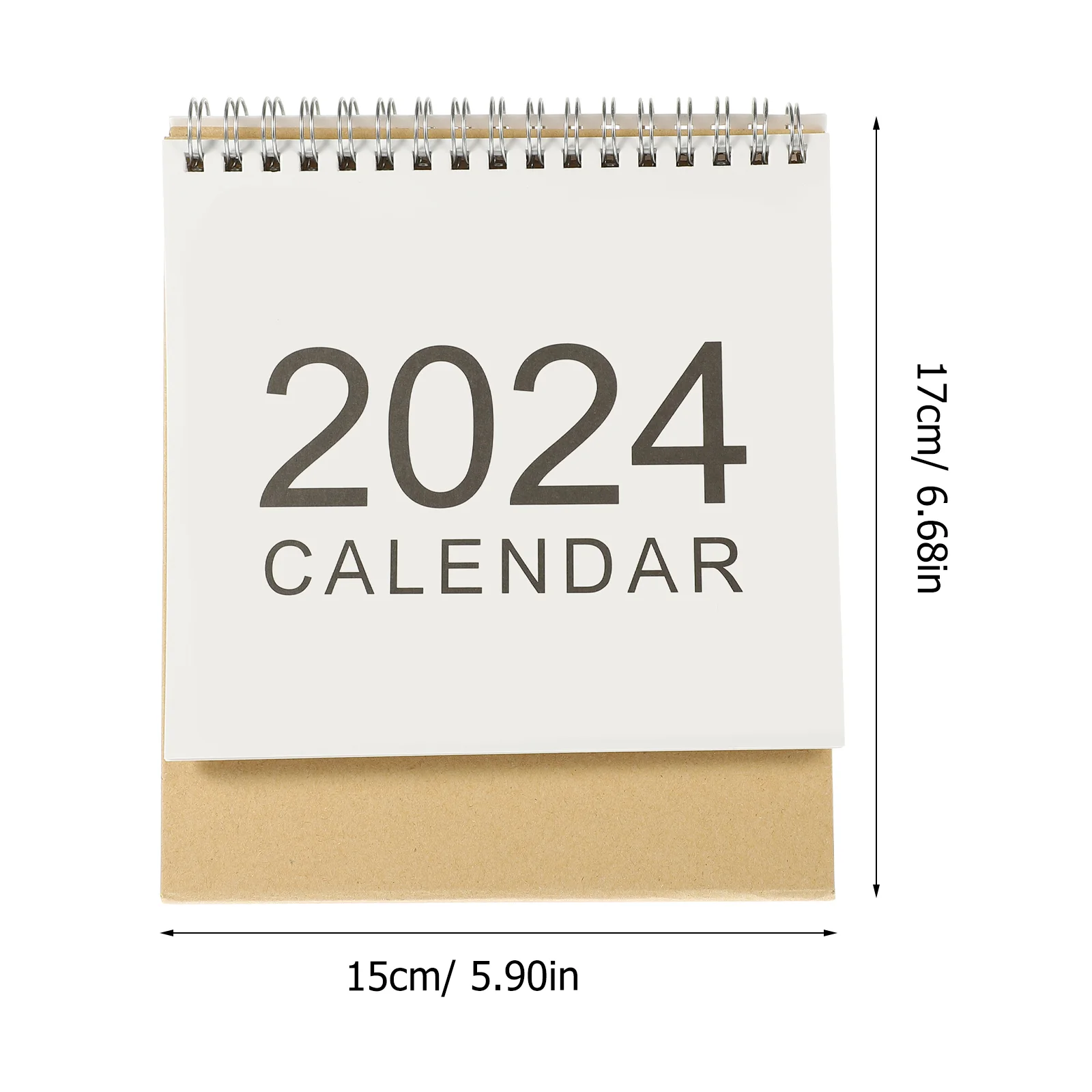 Модный Дизайн Настольный Календарь Орнамент Нежный 2023 2024 Мини Новинка Декор Бумажная Столешница Адвент