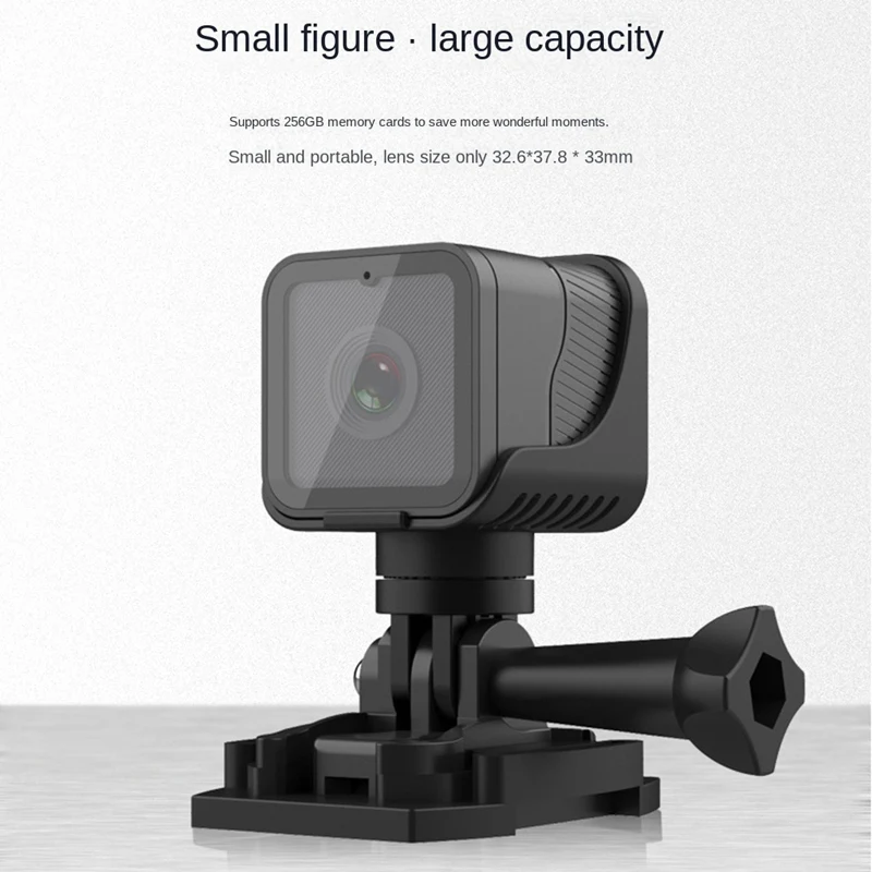 1 комплект спортивной камеры 12 М Беспроводной Wifi Ultra Smart HD Outdoor Sport Camera 4K Sports DV Черный